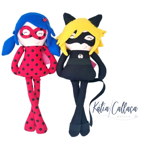 Cat noir hot sale plush